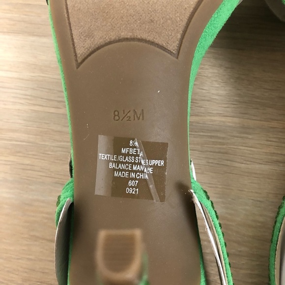 NWT Marc Fisher Rhinestone Embellished Slingback - Picture 10 of 10